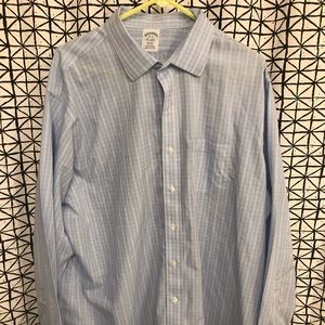 Brooks Brothers Plaid Non-Iron Button Down